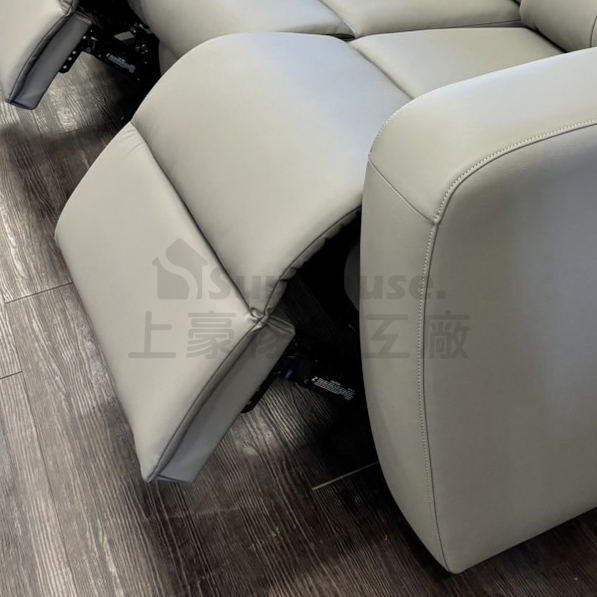 智能聲控耐磨皮沙發