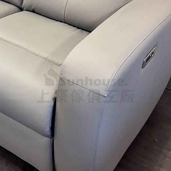 智能聲控耐磨皮沙發