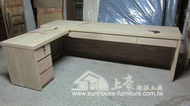 1509-10新化顏先生訂製8尺大型辦公桌