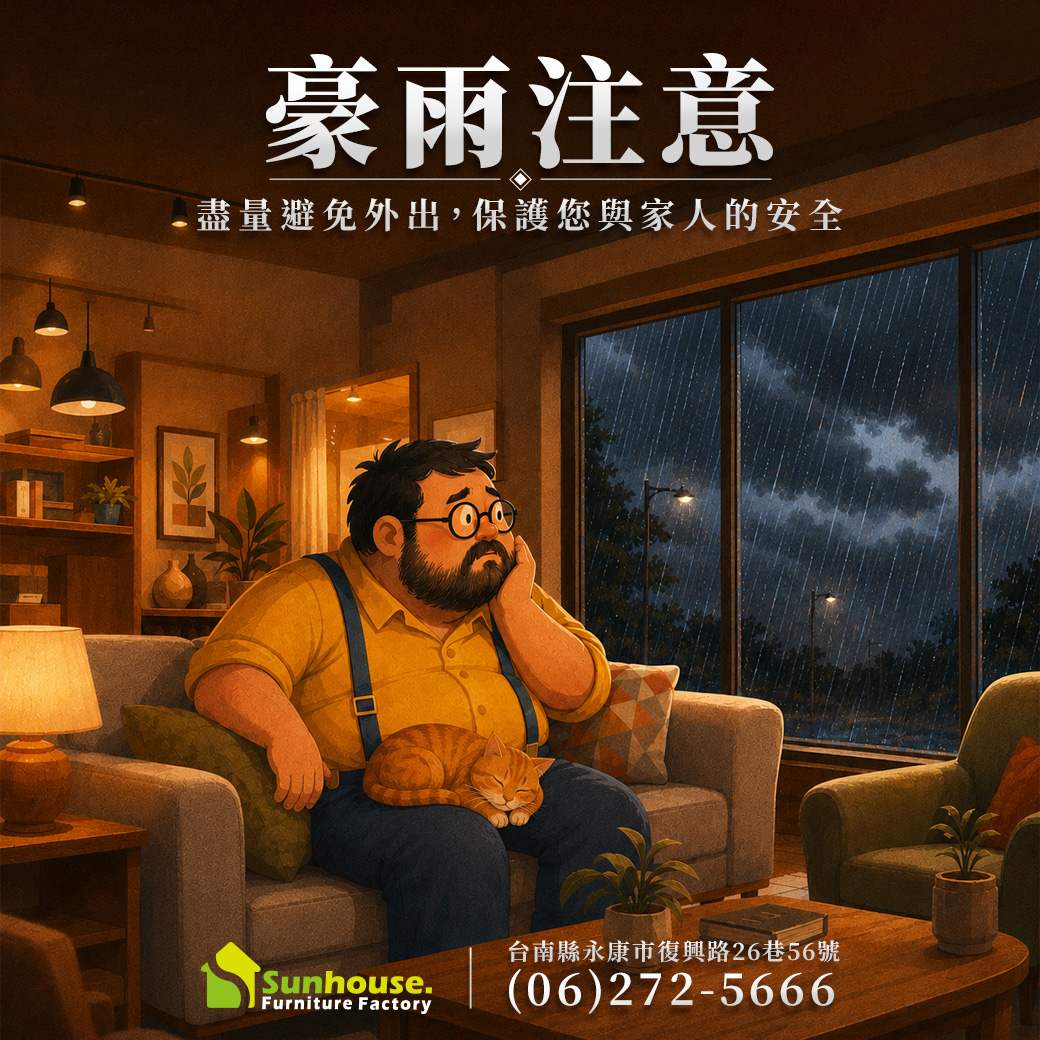 豪雨注意